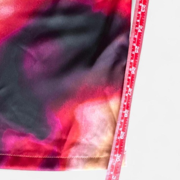 NINA PARKER TRENDY PLUS SIZE SATIN WIDE-LEG PANTS - Picture 6 of 7